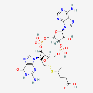 molecular formula C27H36N10O14P2S2 B12428020 2',3'-cGAMP-C2-PPA 