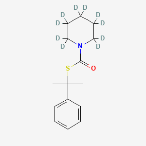 molecular formula C15H21NOS B12428036 Dimepiperate-d10 