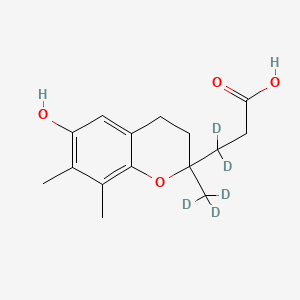 molecular formula C15H20O4 B12428043 gamma-CEHC-d5 