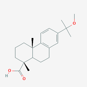 (1R,4aS)-7-(2-methoxypropan-2-yl)-1,4a-dimethyl-2,3,4,9,10,10a-hexahydrophenanthrene-1-carboxylic acid