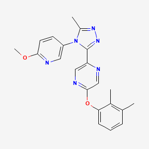 molecular formula C21H20N6O2 B12428129 OT antagonist 3 