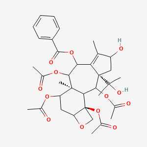 molecular formula C35H44O13 B12428143 13-Decinnamoyltaxchinin B;Taxayuntin 