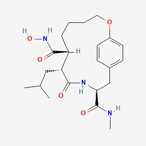 molecular formula C22H33N3O5 B1242815 Unii-6Q34G5plnl CAS No. 210484-07-4