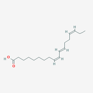 molecular formula C18H30O2 B1242816 octadeca-9Z,11E,15Z-trienoic acid 