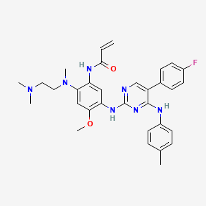 molecular formula C32H36FN7O2 B12428170 Egfr-IN-31 