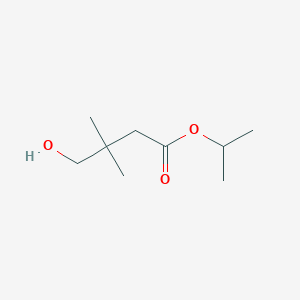 molecular formula C9H18O3 B12428219 Propan-2-yl 4-hydroxy-3,3-dimethylbutanoate 