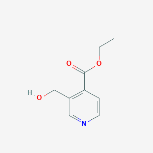 molecular formula C9H11NO3 B12428251 Ethyl 3-(hydroxymethyl)isonicotinate 