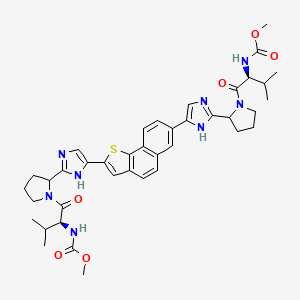 molecular formula C40H48N8O6S B12428341 Hcv-IN-7 