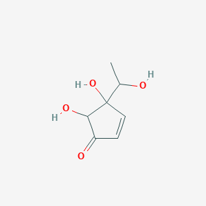 molecular formula C7H10O4 B1242835 Pentenocin B 