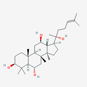 molecular formula C30H52O4 B1242838 Protopanaxatriol CAS No. 1453-93-6