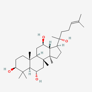 molecular formula C30H52O4 B1242838 原人参三醇 CAS No. 1453-93-6