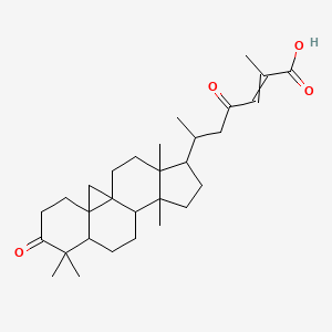 3,23-Dioxo-9,19-cyclolanost-24-en-26-oic acid