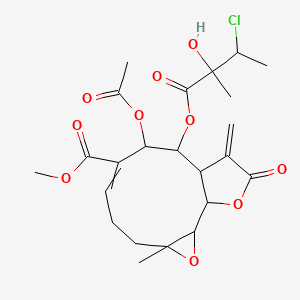 molecular formula C23H29ClO10 B12428681 Chloroenhydrin 