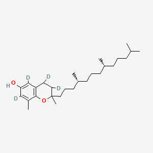 3,4,5,7-tetradeuterio-2,8-dimethyl-2-[(4R,8R)-4,8,12-trimethyltridecyl]-3,4-dihydrochromen-6-ol