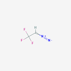 molecular formula C2HF3N2 B1242873 2,2,2-Trifluorodiazoethane CAS No. 371-67-5