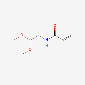 molecular formula C7H13NO3 B1242874 N-(2,2-dimethoxyethyl)prop-2-enamide CAS No. 34268-69-4