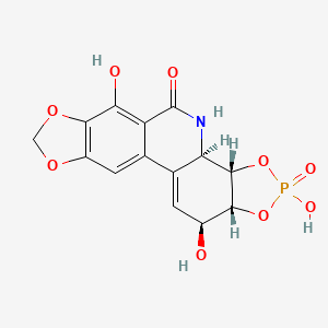 molecular formula C14H12NO9P B1242885 Narcistatin 