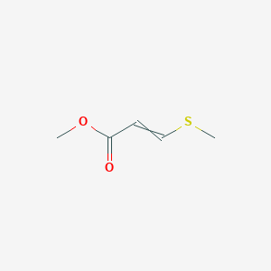 2-Propenoic acid, 3-(methylthio)-, methyl ester