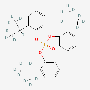 molecular formula C27H33O4P B12428894 Tris(2-isopropylphenyl) phosphate-d21 