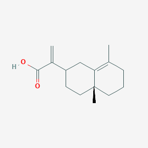 molecular formula C15H22O2 B12428932 Eudesma-4,11(13)-dien-12-oic acid;gamma-Costic acid 