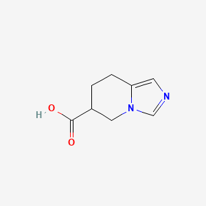 5,6,7,8-Tetrahydroimidazo[1,5-a]pyridine-6-carboxylic acid