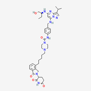 molecular formula C43H56N10O5 B12428977 PROTAC CDK9 degrader-4 