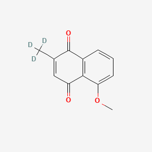 5-Methoxy-2-methyl-1,4-naphthoquinone-d3