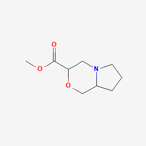 Methyl hexahydro-1H-pyrrolo[2,1-c][1,4]oxazine-3-carboxylate