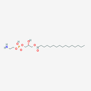 molecular formula C21H44NO7P B1242901 1-Hexadecanoyl-sn-glycero-3-phosphoethanolamine 