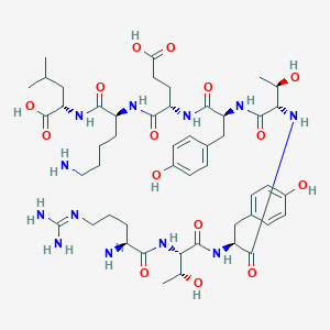 molecular formula C49H76N12O15 B12429269 beta-Catenin peptide 