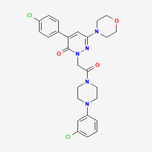 molecular formula C26H27Cl2N5O3 B12429324 Sirt2-IN-5 