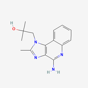 4-amino-alpha,alpha,2-trimethyl-1H-imidazo[4,5-c]quinoline-1-ethanol