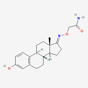 molecular formula C20H26N2O3 B12429378 Estrone-N-O-C1-amido 