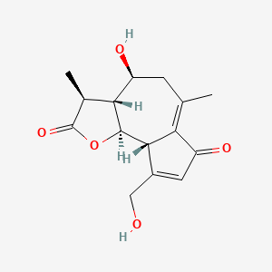 molecular formula C15H18O5 B1242940 11beta,13-Dihydrolactucin CAS No. 83117-63-9