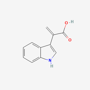 molecular formula C11H9NO2 B12429400 (Indol-3-yl)acrylic acid 