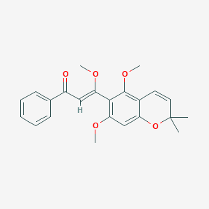 molecular formula C23H24O5 B1242941 Praecanson A 