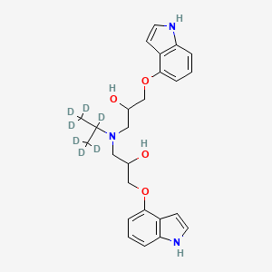 1,1'-[(1-Methylethyl)imino]bis[3-(1H-indol-4-yloxy)-2-propanol-d7