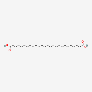 molecular formula C26H50O4 B1242944 二十六烷二酸 CAS No. 3365-67-1