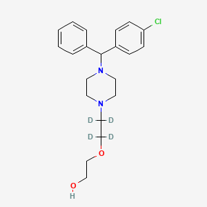 molecular formula C21H27ClN2O2 B12429584 Hydroxyzine D4 