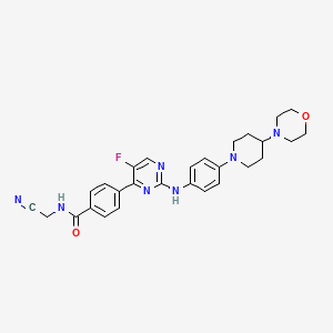 molecular formula C28H30FN7O2 B12429672 Jak-IN-20 