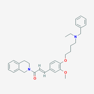 molecular formula C32H38N2O3 B12429718 BuChE-IN-TM-10 