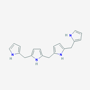 molecular formula C19H20N4 B1242972 Bilane 