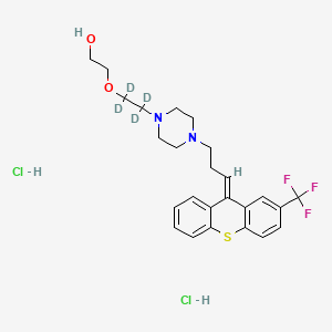 O-(2-Hydroxyethyl) Flupentixol-d4 (dihydrochloride)