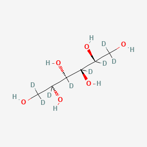 molecular formula C6H14O6 B12429751 D-Sorbitol-d8 