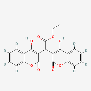 Ethyl Biscoumacetate-d8