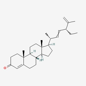 Stigmasta-4,22,25-trien-3-one, (22E)-