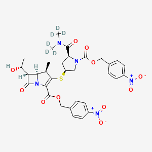 N-4-Nitrobenzyloxycarbonyl Meropenem-d6 4-Nitrobenzyl Ester