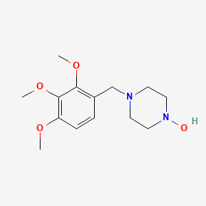 molecular formula C14H22N2O4 B12430028 Trimetazidine-N-oxide 