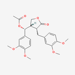 5-Acetoxymatairesinoldimethylether