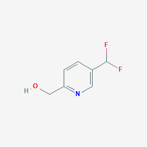 [5-(Difluoromethyl)pyridin-2-YL]methanol